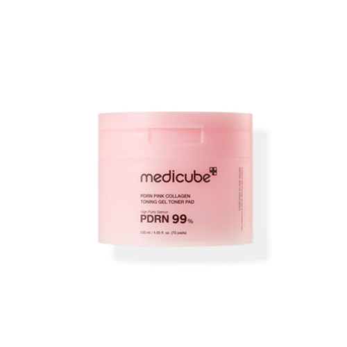 Medicube - *PDRN Pink* - Gel tônico em formato de almofada - 70pads