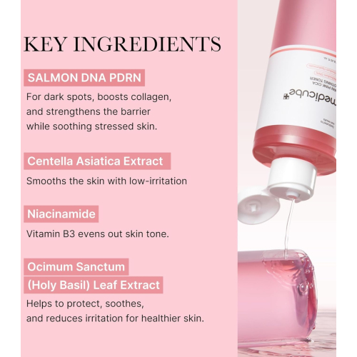 Medicube - *PDRN Pink* - Tônico Hidratante PDRN Pink CICA