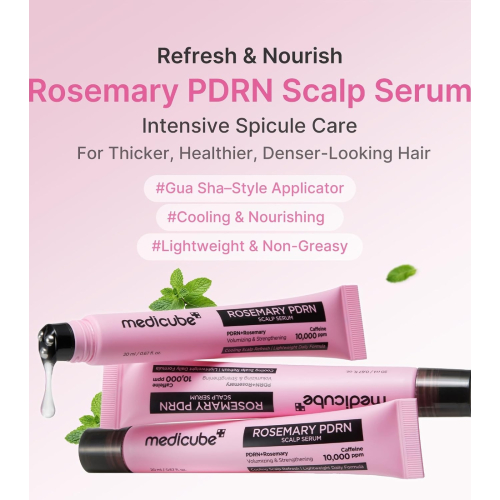 Medicube - Sérum para o couro cabeludo Rosemary PDRN