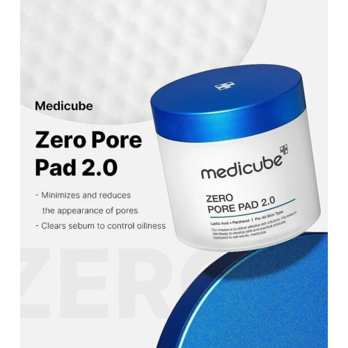 Medicube - *Zero Pore* - Discos esfoliantes com AHA+BHA - 70 unidades