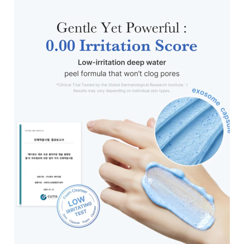 Medicube - *Zero Pore* - Sabonete Facial Esfoliante Espumante Clear Capsule