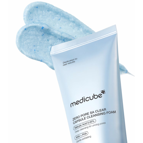 Medicube - *Zero Pore* - Sabonete Facial Esfoliante Espumante Clear Capsule