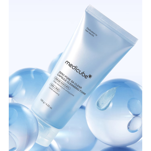 Medicube - *Zero Pore* - Sabonete Facial Esfoliante Espumante Clear Capsule