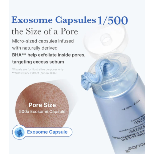 Medicube - *Zero Pore* - Sabonete Facial Esfoliante Espumante Clear Capsule