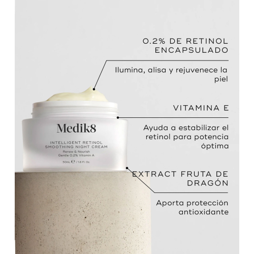 Medik8 - Creme de Noite Antienvelhecimento Intelligent Retinol Smoothing
