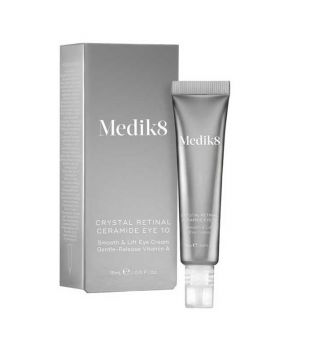 Medik8 - *Crystal Retinal* - Creme antienvelhecimento para os olhos com Retinal e Vitamina A Ceramide Eye 10
