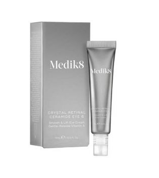Medik8 - *Crystal Retinal* - Creme de contorno de olhos antienvelhecimento com Retinal e Vitamina A Ceramide Eye 6