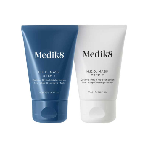 Medik8 - Duo de máscara noturna em duas etapas H.E.O. Mask Optimal Ratio Moisturisation