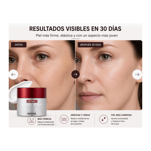 MEDIPEEL - Creme reafirmante com péptidos Peptide 9 Volume & Tension