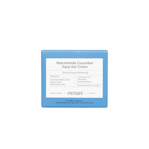 Meisani - Gel Creme Hidratante Niacinamide Cucumber Aqua