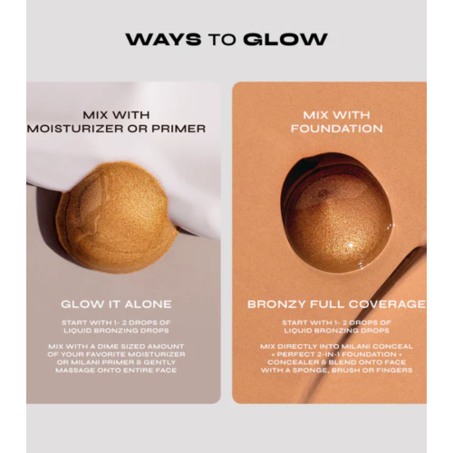 Milani - *Conceal + Perfect* - gotas de bronzeamento Sun Kissed - 110: Light