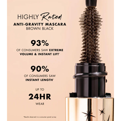 Milani - Rímel Highly Rated Anti Gravity - 110: Brown Black