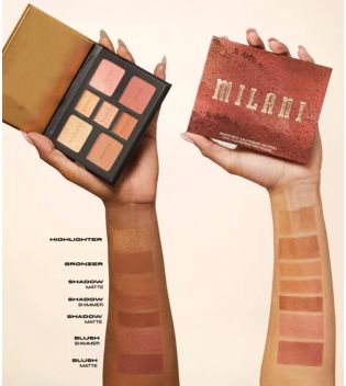 Milani - Paleta de rosto e olhos All-Inclusive - Medium to Deep