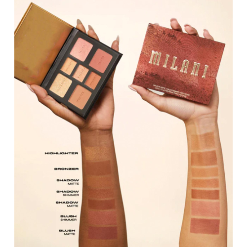 Milani - Paleta de rosto e olhos All-Inclusive - Medium to Deep
