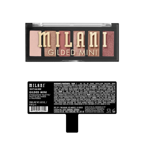 Milani - Paleta de sombras Gilded Mini - 120: It's All Rose