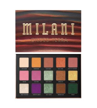 Milani - Paleta de sombras de olhos Gilded Terra
