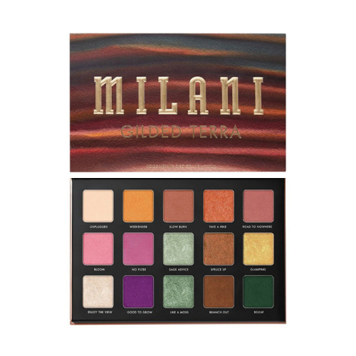 Milani - Paleta de sombras de olhos Gilded Terra