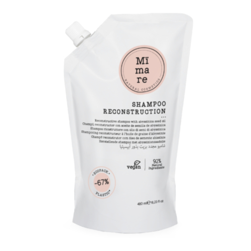 Mimare - Shampoo reconstrutor com óleo de semente de Abyssinica - 480ml