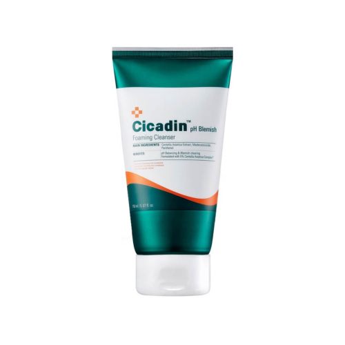 Missha - *Cicadin* - Espuma de limpeza pH Blemish