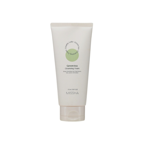 Missha - Espuma de Limpeza Creamy Latte - Green Tea