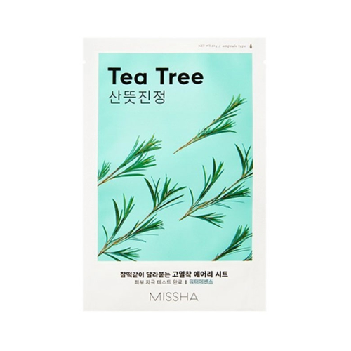 Missha - Máscara Airy Fit Sheet Mask - Tea Tree