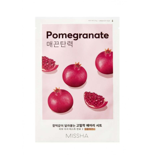 Missha - Máscara Airy Fit Sheet Mask - Pomegranate