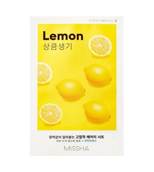 Missha - Máscara Airy Fit Sheet Mask - Lemon