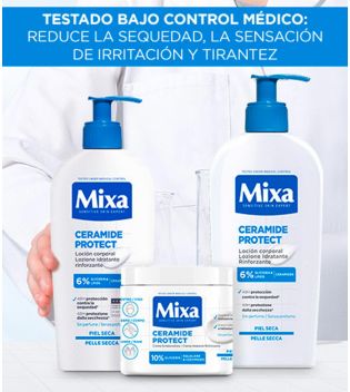 Mixa - *Ceramide Protect* - Loção corporal 250ml - Pele seca