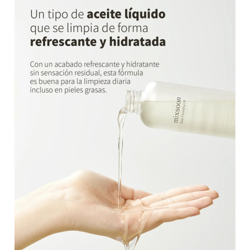 Mixsoon - Óleo de limpeza facial Bean