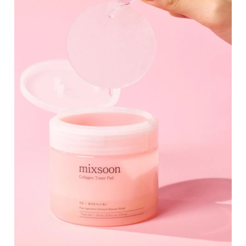 Mixsoon - *Collagen* - Almofadas de toner iluminadoras