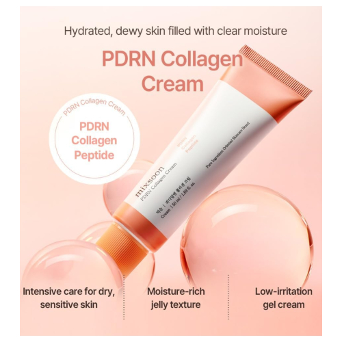 Mixsoon - Creme facial hidratante PDRN Collagen