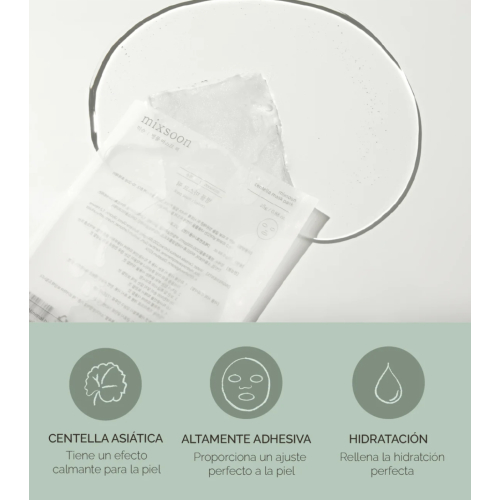 Mixsoon - Máscara Facial Centella Mask