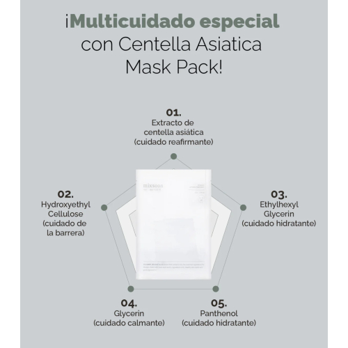 Mixsoon - Máscara Facial Centella Mask
