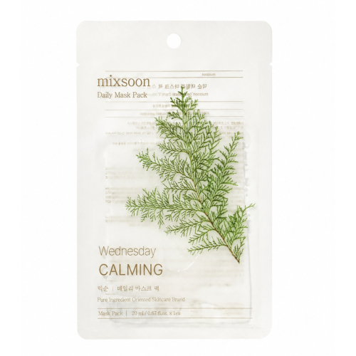 Mixsoon - Máscara facial Wednesday CALMING