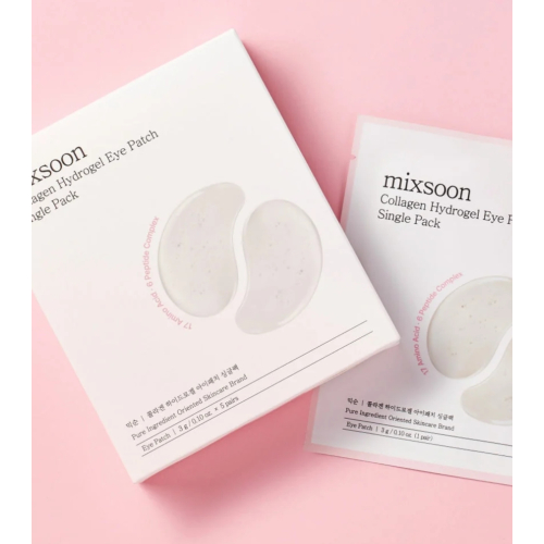 Mixsoon - Patches para o contorno dos olhos Collagen Hydrogel - Pack