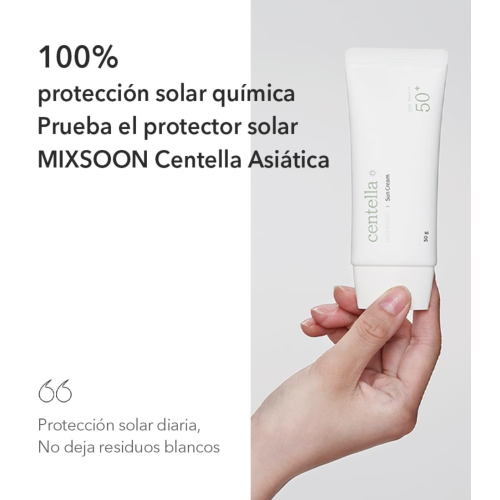 Mixsoon - Protetor Solar Facial com Centella Asiática SPF50+ PA++++