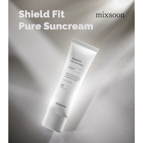 Mixsoon - Protetor solar facial Shield Fit SPF50+ PA++++