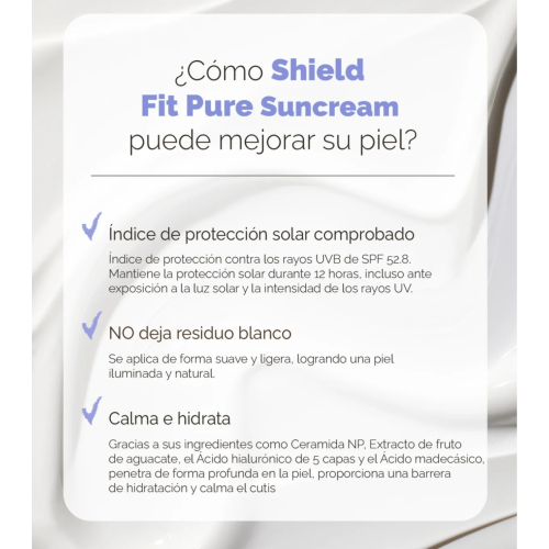 Mixsoon - Protetor solar facial Shield Fit SPF50+ PA++++