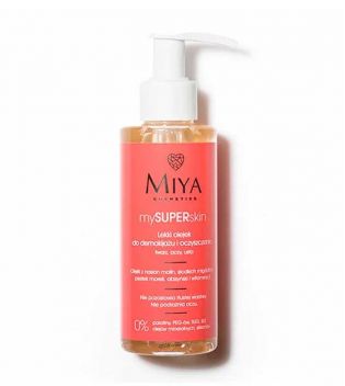 Miya Cosmetics - Óleo removedor de maquiagem leve mySUPERSkin