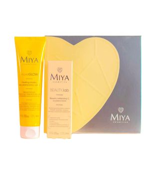 Miya Cosmetics - Conjunto de presente iluminador Vitamin C Glow