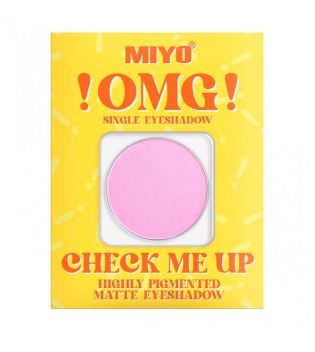 Miyo - *OMG!* - Check Me Up Matte Eyeshadow - 06: Cotton Candy