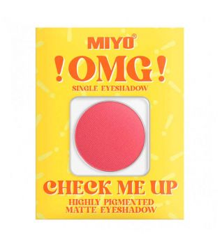 Miyo - *OMG!* - Check Me Up Matte Eyeshadow - 12: Blood