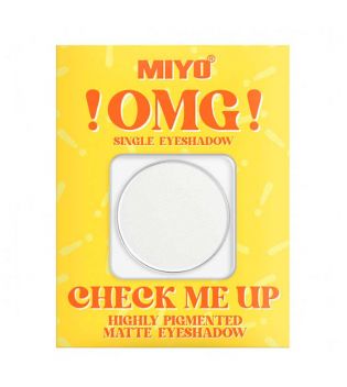 Miyo - *OMG!* - Check Me Up Matte Eyeshadow - 01: Cocaine
