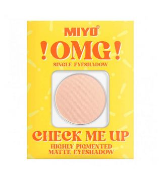 Miyo - *OMG!* - Check Me Up Matte Eyeshadow - 02: Pudding