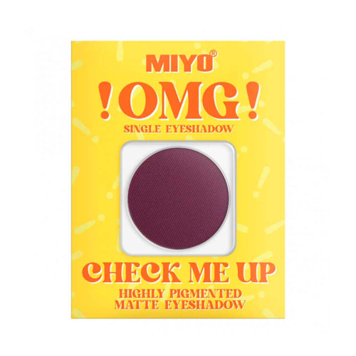 Miyo - *OMG!* - Check Me Up Matte Eyeshadow - 04: Sweet plum