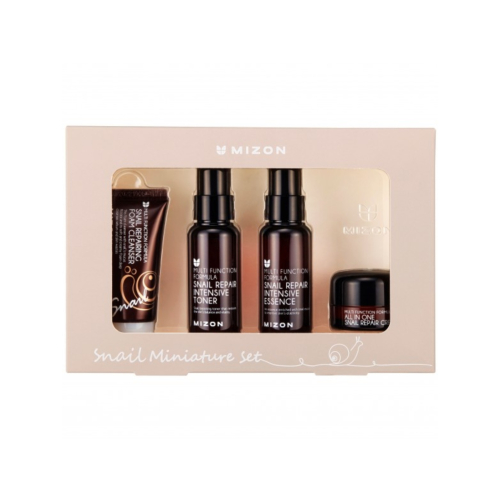 Mizon - Conjunto de cuidados faciais Snail Mini Pack