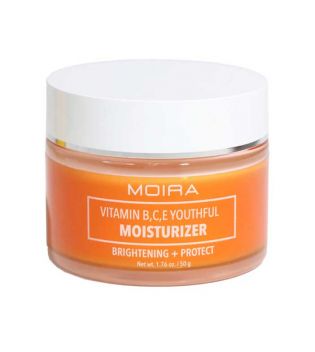 Moira - Creme iluminador Moisturizer - Vitaminas B, C e E