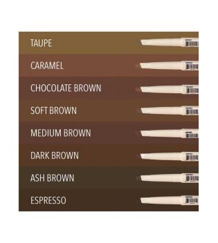 Moira - Lápis Automático para Sobrancelhas Angled Brow - 03: Chocolate Brown