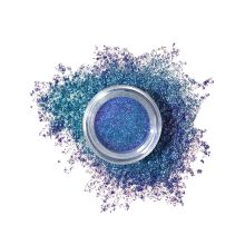 Moira - Pigmentos Soltos Starstruck Chrome Loose Powder - 014: Ocean Blue
