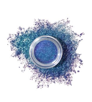 Moira - Pigmentos Soltos Starstruck Chrome Loose Powder - 014: Ocean Blue